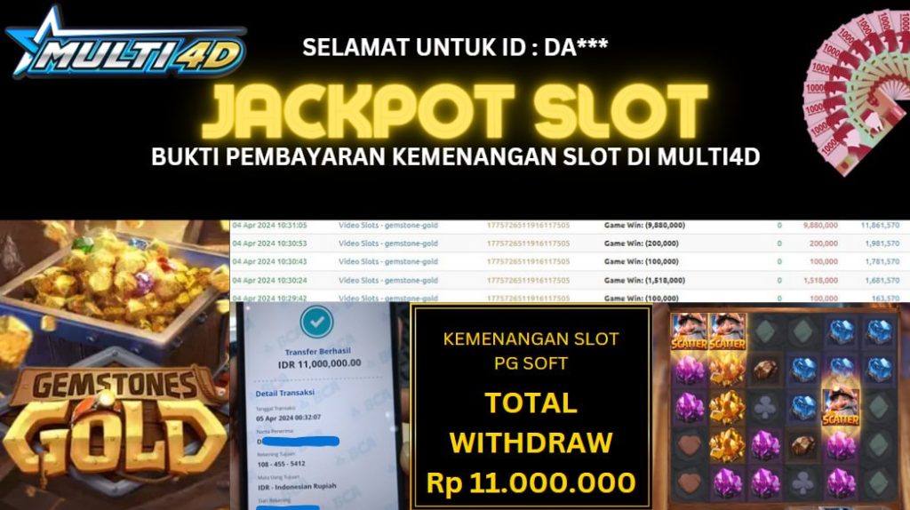 BUKTI JACKPOT HARI INI 5 APRIL 2024 DI PGSOFT