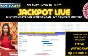 BUKTI JACKPOT HARI INI 6 APRIL 2024 DI LIVE GAMES