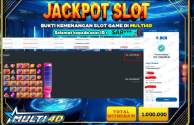 BUKTI JACKPOT HARI INI 2 MEI 2024 DI PRAGMATIC PLAY