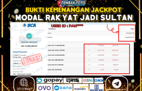 BUKTI JACKPOT HARI INI 23 SEPTEMBER 2024 DI PP GAMES