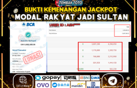 BUKTI JACKPOT HARI INI 24 SEPTEMBER 2024 DI PP GAMES