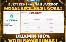 BUKTI JACKPOT HARI INI 19 OKTOBER 2024 DI PP GAMES