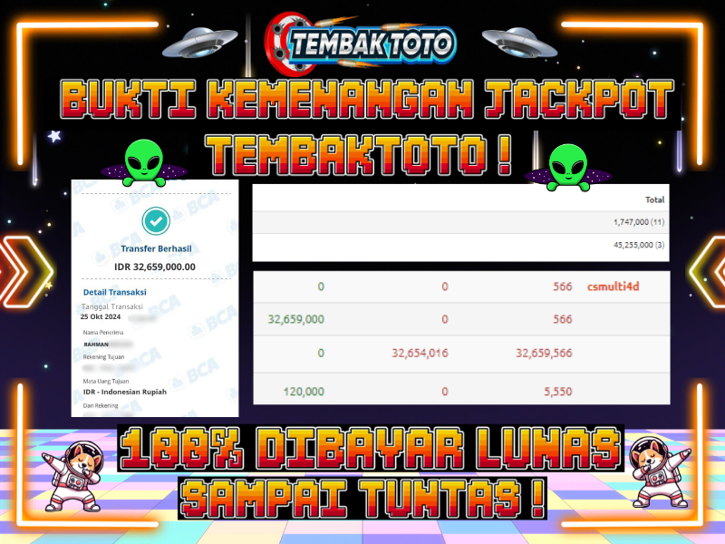 BUKTI JACKPOT HARI INI 25 OKTOBER 2024 DI PP GAMES