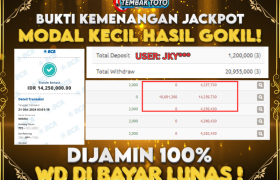 BUKTI JACKPOT HARI INI 21 OKTOBER 2024 DI PP GAMES