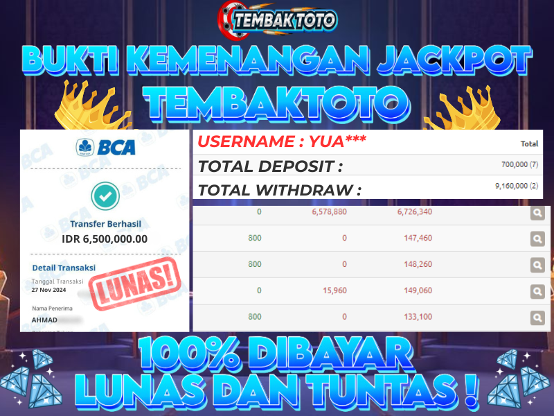 BUKTI JACKPOT HARI INI 27 NOVEMBER 2024 DI PG GAMES